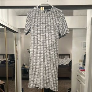 Banana Republics Tweed knee length dress